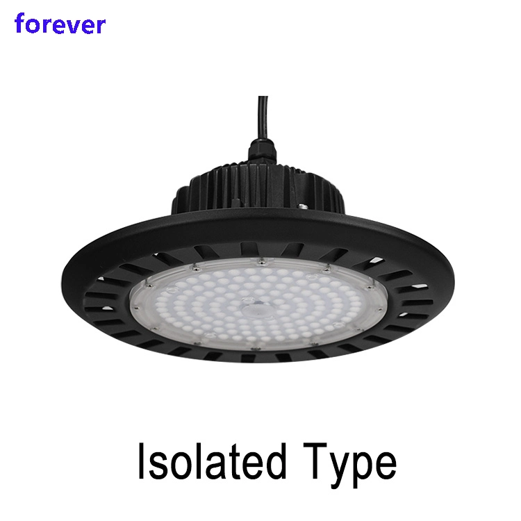 Colgante montado en el Llano 100-200W LED UFO Alta Industrial de la luz de la Bahía de 3000-6000K SMD5050 CE Rosh