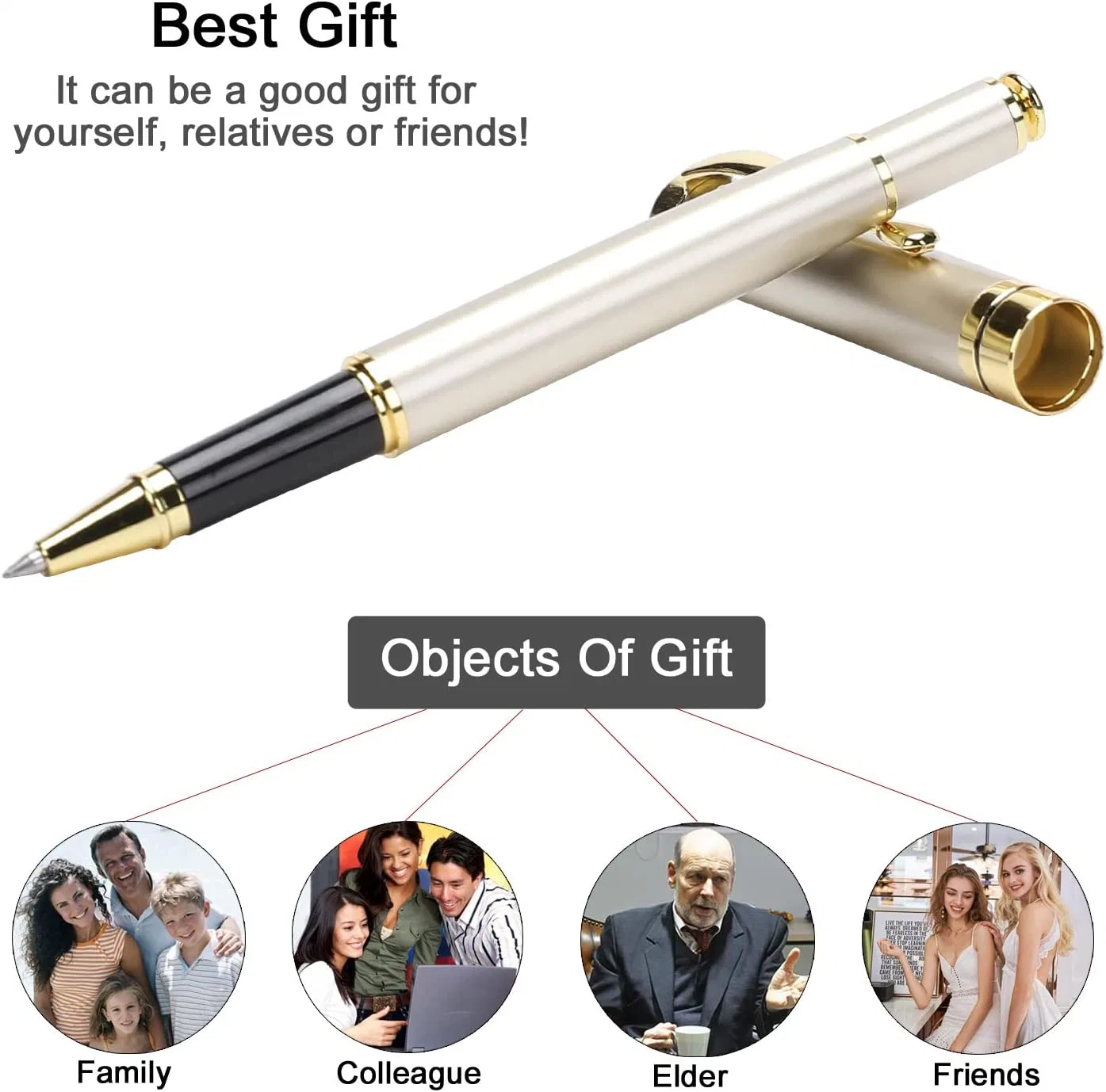 Graduation Luxury Rollerball Pens Gifts Metal Fancy Pen Rollerball Pens College Gift