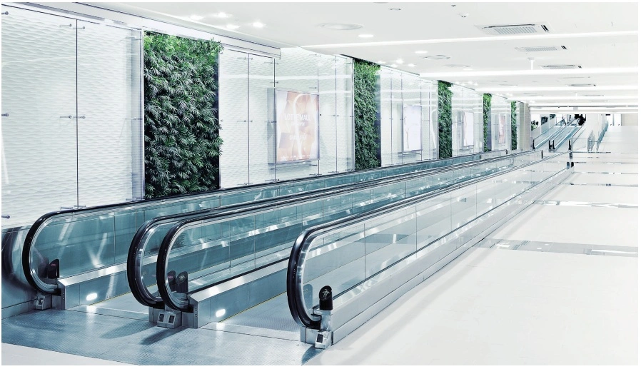 Factory Recommended Safe Low Noise Airport Moving Walkway with CE