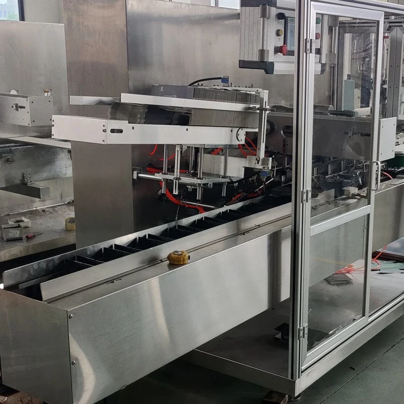 Zx-130 Automatic Toothpaste Box Packaging Blister Cartoning Packing Machine Supplier