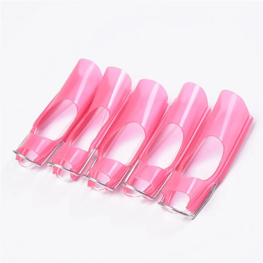 Nail Art Aluminum Reusable Form Extension Manicure Tool