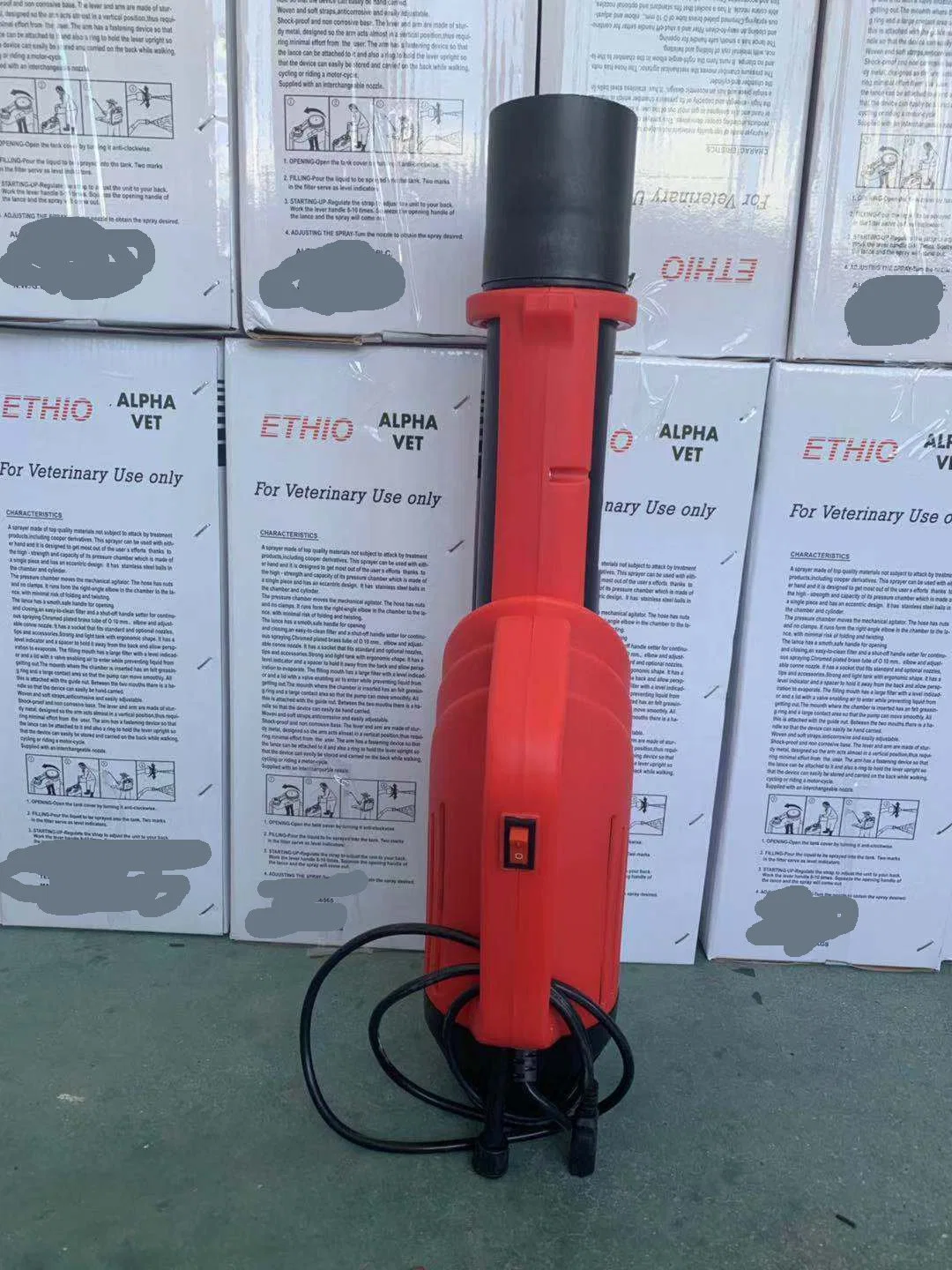 Agricultyral Battery Sprayer Mist High Pressure Jet Air Blower