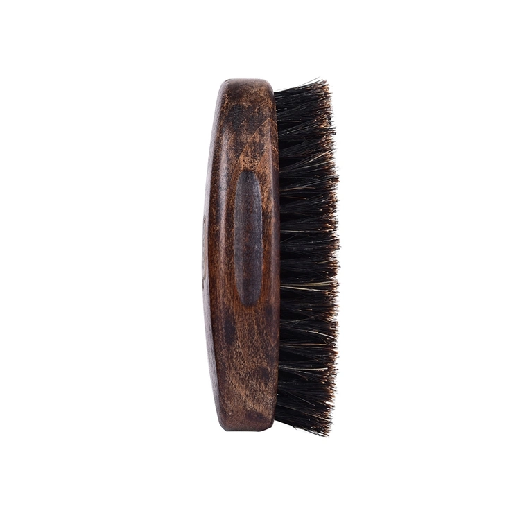 Top Selling Antique Restoring Color Natural Bristle Brush Animals Wooden Beard Brush for Men