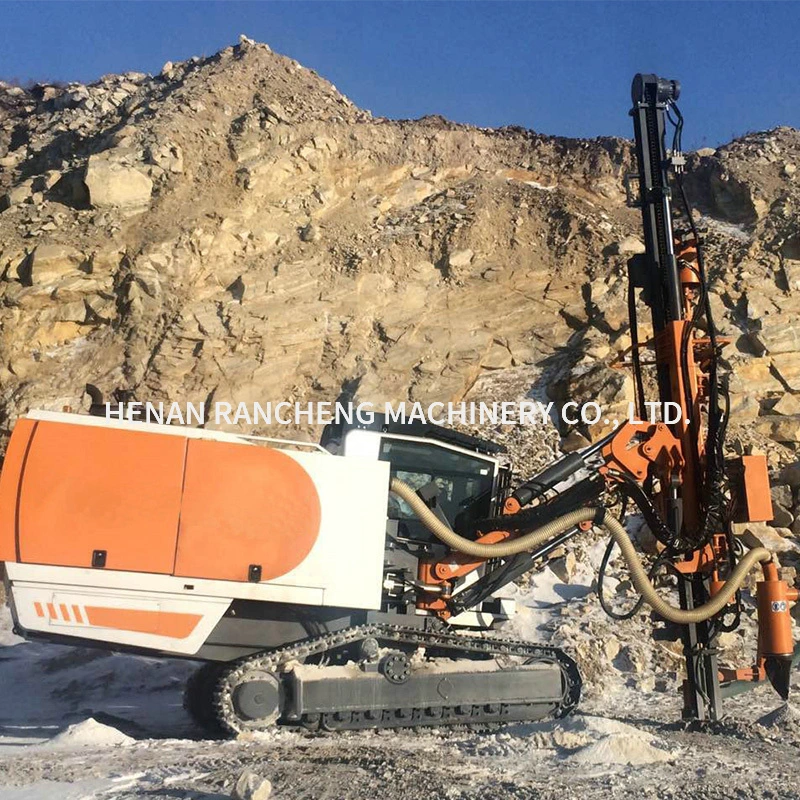 High quality/High cost performance  Price of Integrated Fully Automatic Hydraulic Down-Hole Drilling Rig/ Mine Hydraulic Blasthole DTH Drilling Rig Machine for Sale