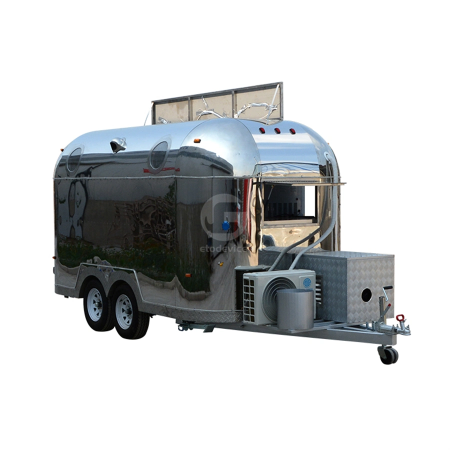 CE Tráiler Airstream Camión cocina móvil