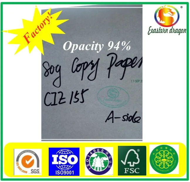 Roll Copy Paper 75g (copy paper 70-80g)