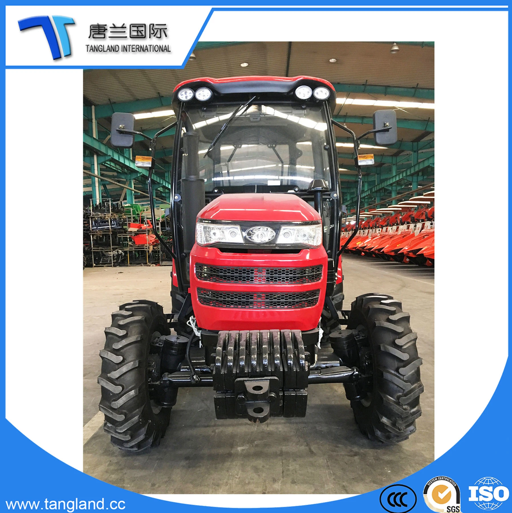 Factory Supply Chinese 40HP 4WD Farm/Mini/Diesel/Small Garden/Agricultural Tractor