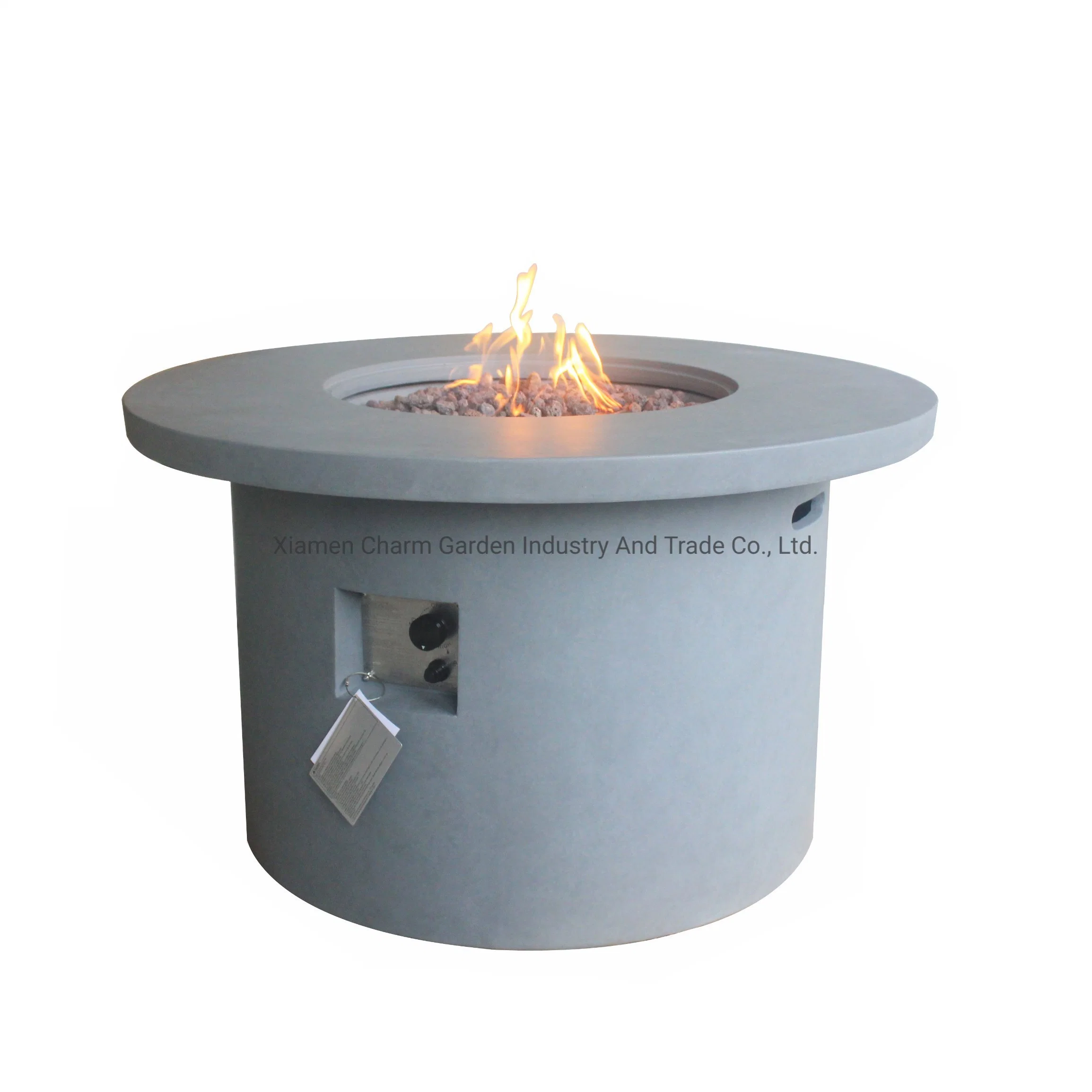 31 Inch Round LPG Certificated Fire Table Gas Tank Fit Inside Fire Pits Outdoor Heater Backyrard Furniture