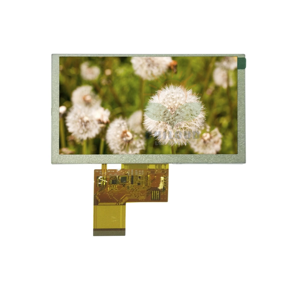 5 Inch 800*480 RGB 12 LED TFT LCD Display