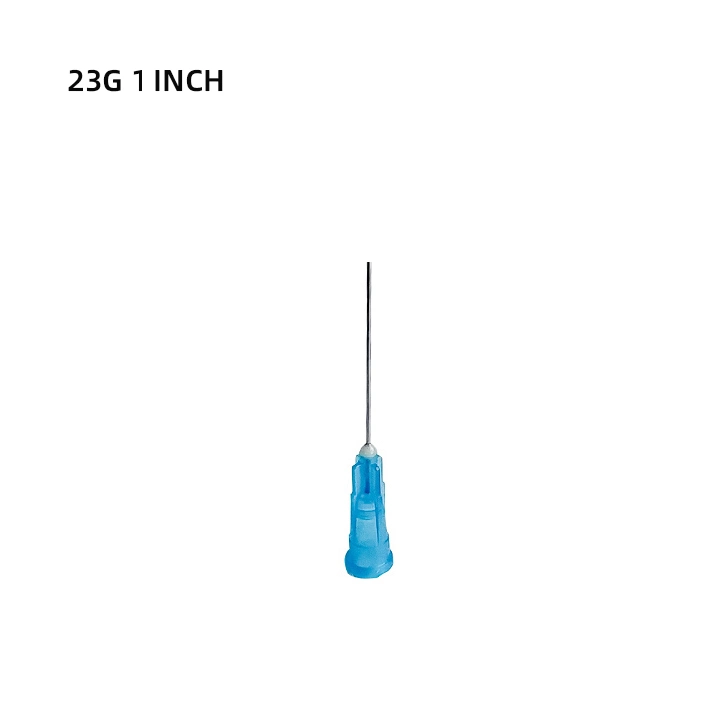 23G * 1 Inch Professional Plastic and Stainless Steel Disposable Needle