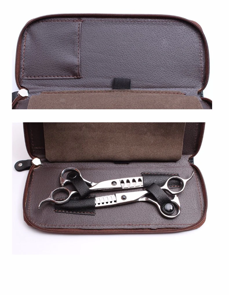 Leather Hairdress Scissor Bag Case Barber Holster Pouch Holder Case