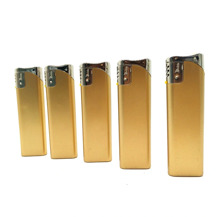 Bulk High Quality Novelty Electronic Flip Plastic Piezo Lighter