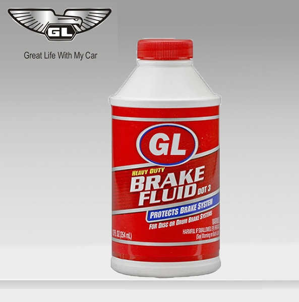 Super Brake Fluid DOT 3 Auto Brake Oil in Tin Cans