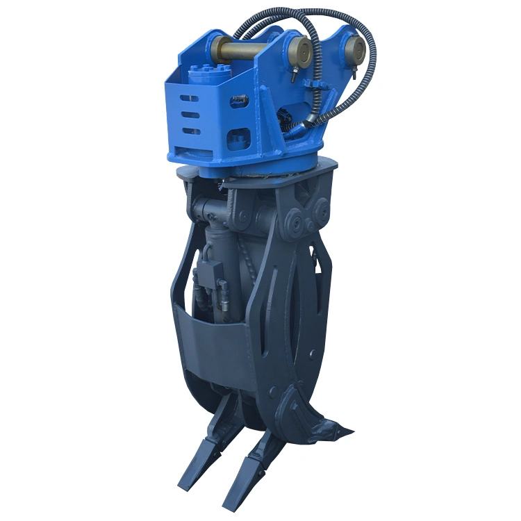 Catch Trees Excavator Small Excavator Log Hydraulic Grab Mechanical Claw Bucket Log Grapple