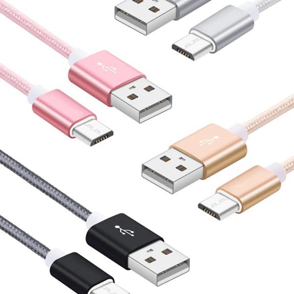 Nylon-Geflochtenes USB C auf Typ C Pd 3A-Ladekabel Kabel für MacBook Laptop