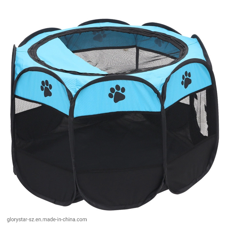 Portable Folding Pet Cat Fence Tent Dog Cage Dog House