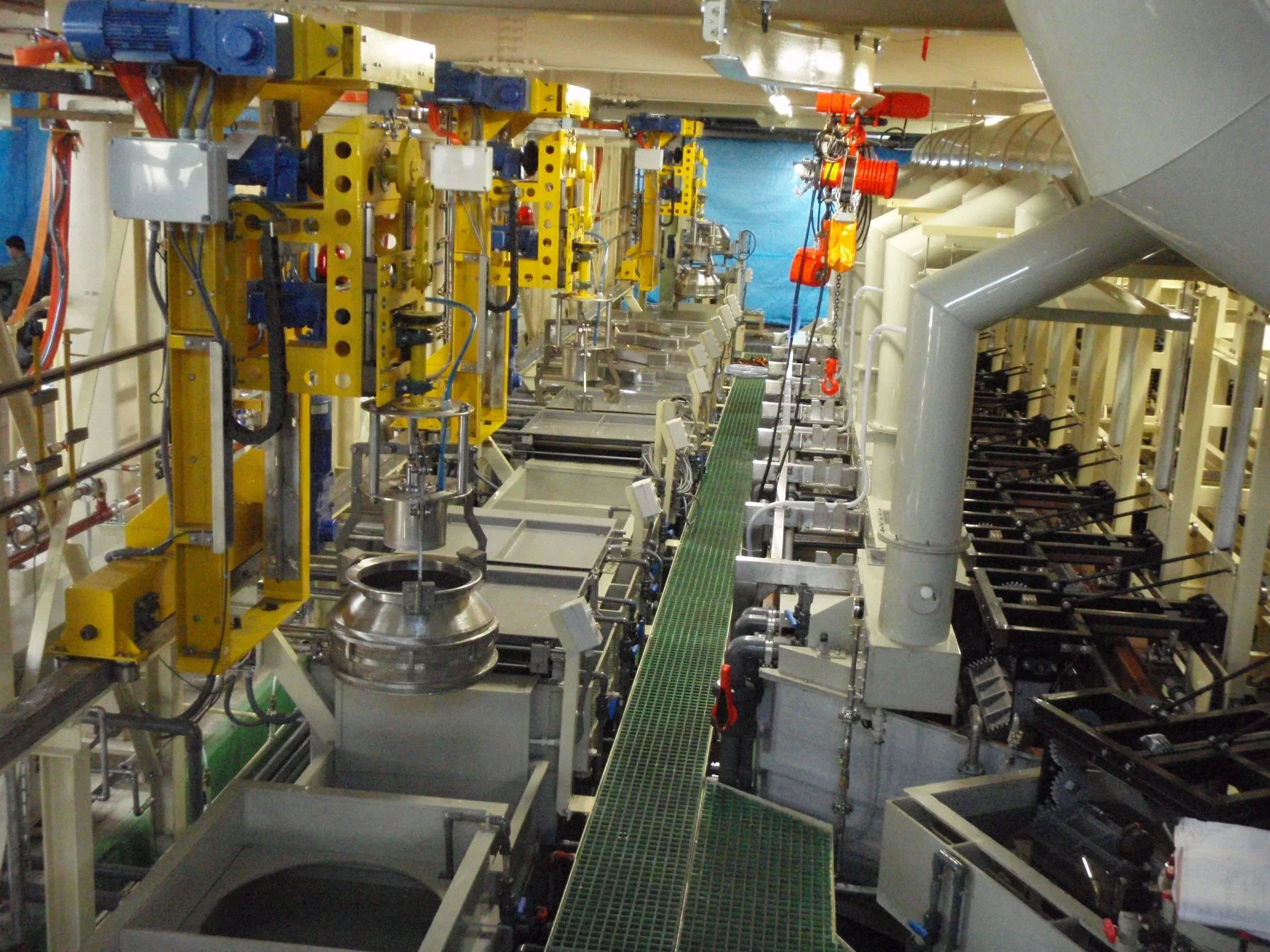 Automatic Rack Electroplating Production Line Metal Coating Machine