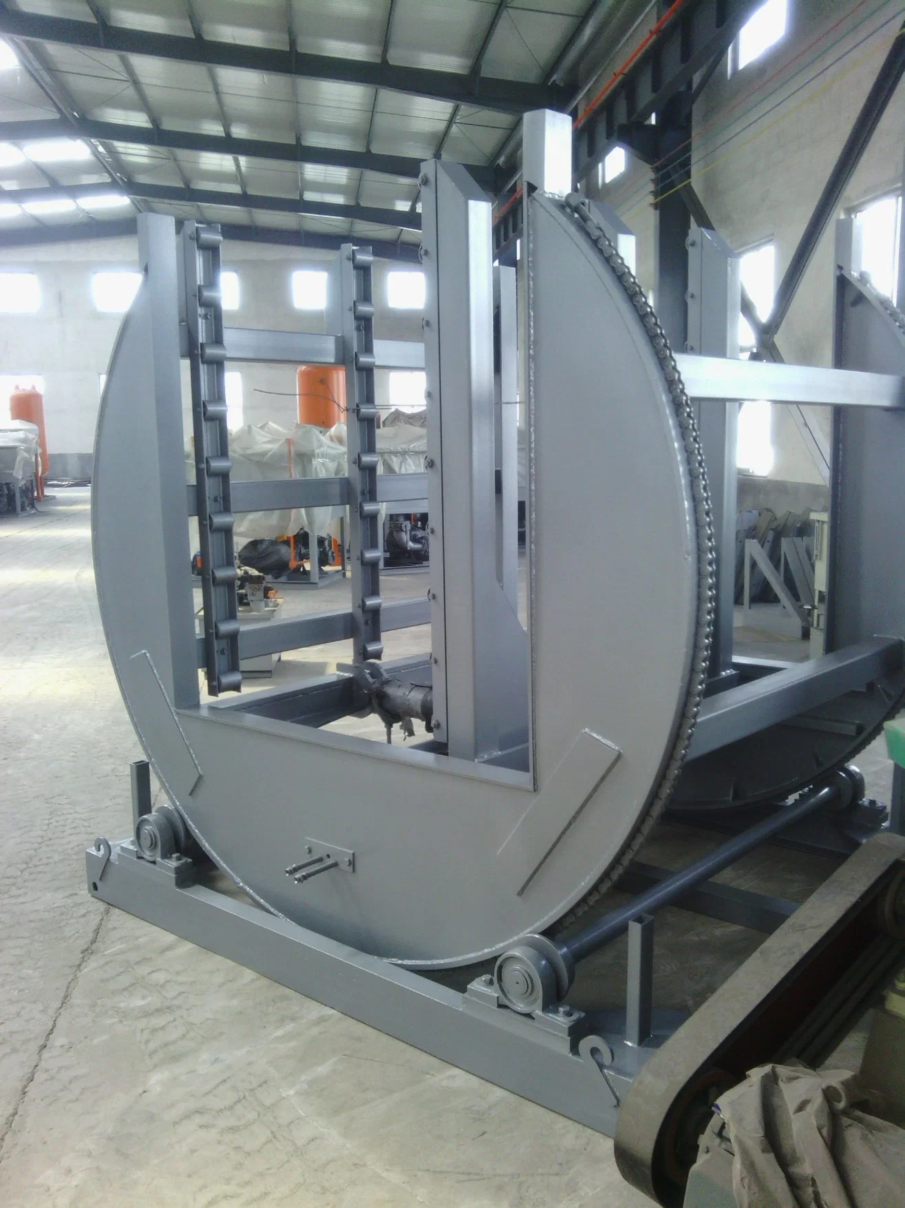 Hydraulic Turnover Machine Particleboard Cooling Line