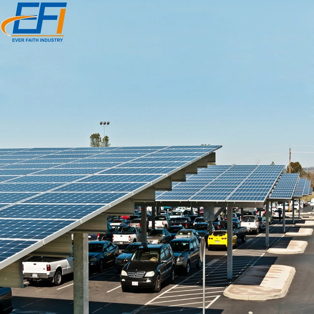 Car Parking Solar Panel Frames and Structures Caravan Aluminium Structure Carport Solar