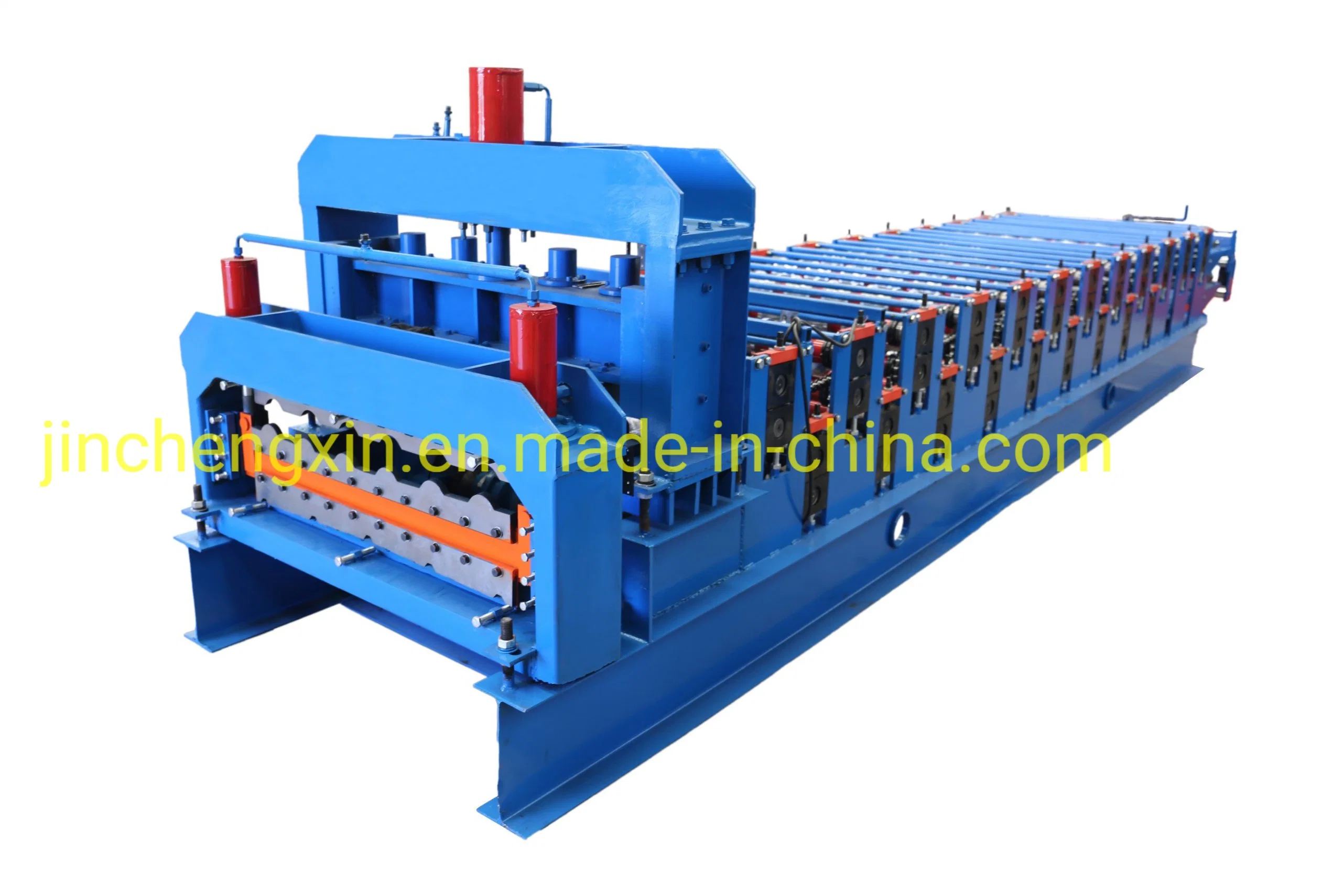 Colored Steel Metal Glazed Plate Rolling Forming Making Machine