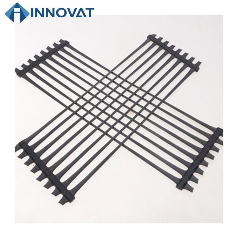 Plastic Mesh Geogrid Uniaxial Geogrid Description Building Material