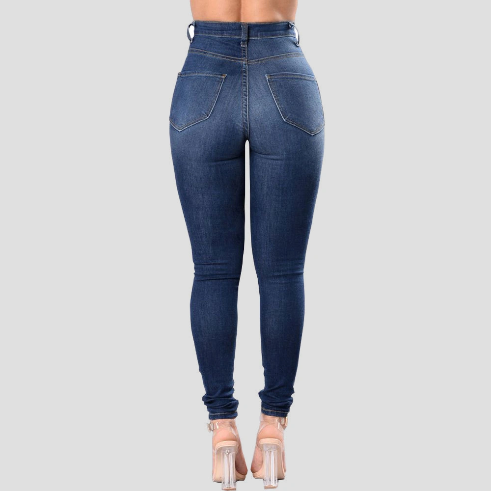 Eaby Hot Sale Ladies Comfortable Wholesale Jean