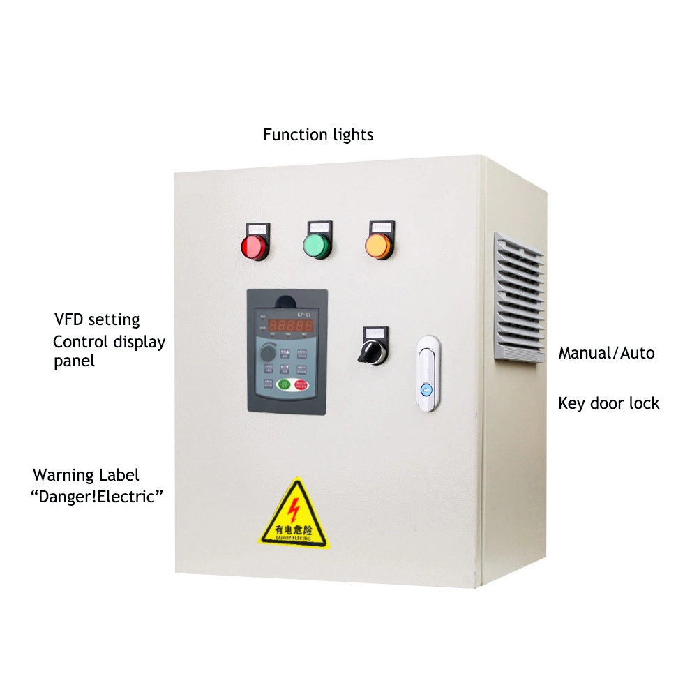 15kw Solar Submersible Water Pump Inverter Control Panel Wall Mounted Inverter Drive with MPPT Function