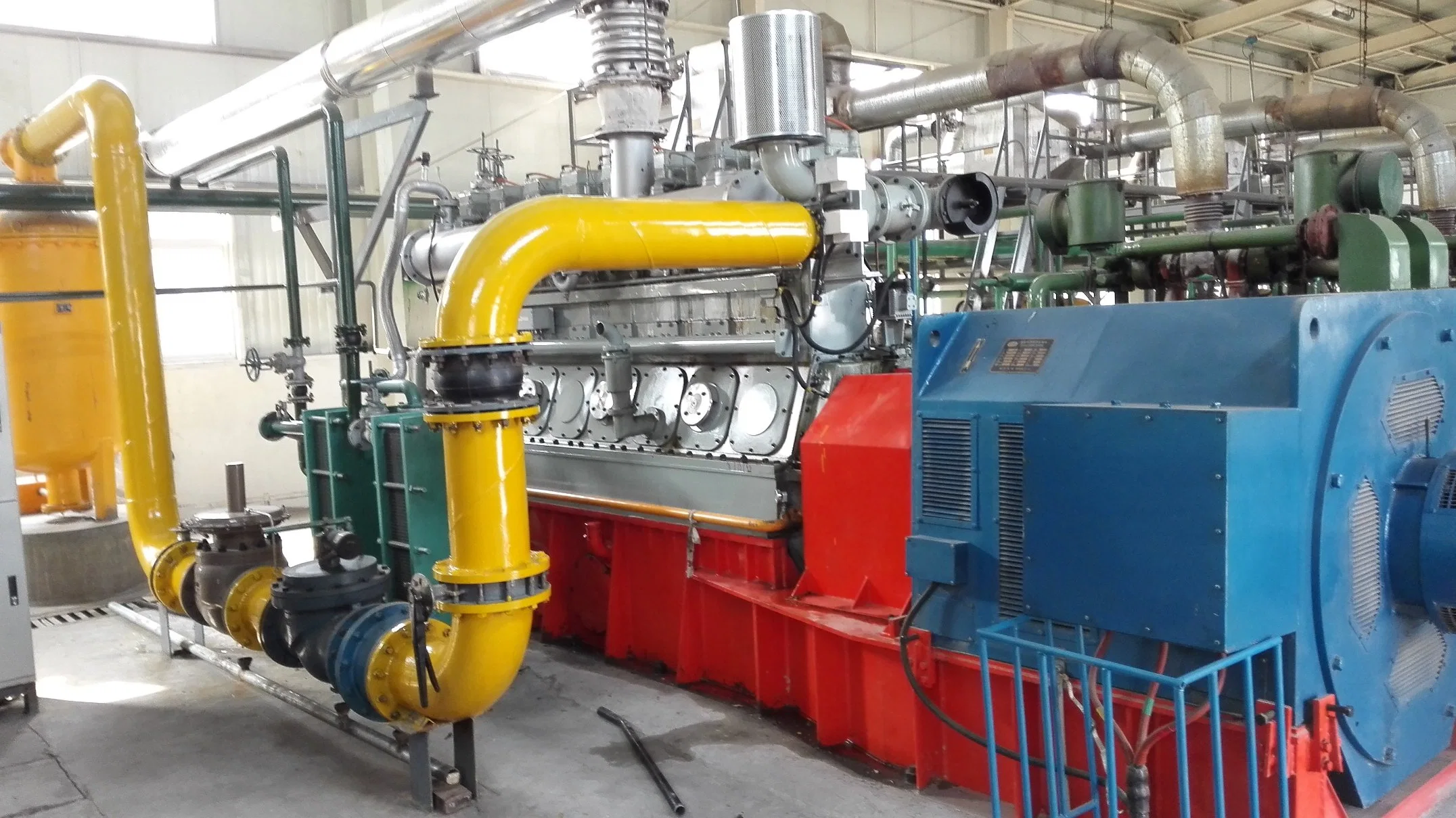 Biogas Biomass Methane Syngas Engine Generator Power Generator