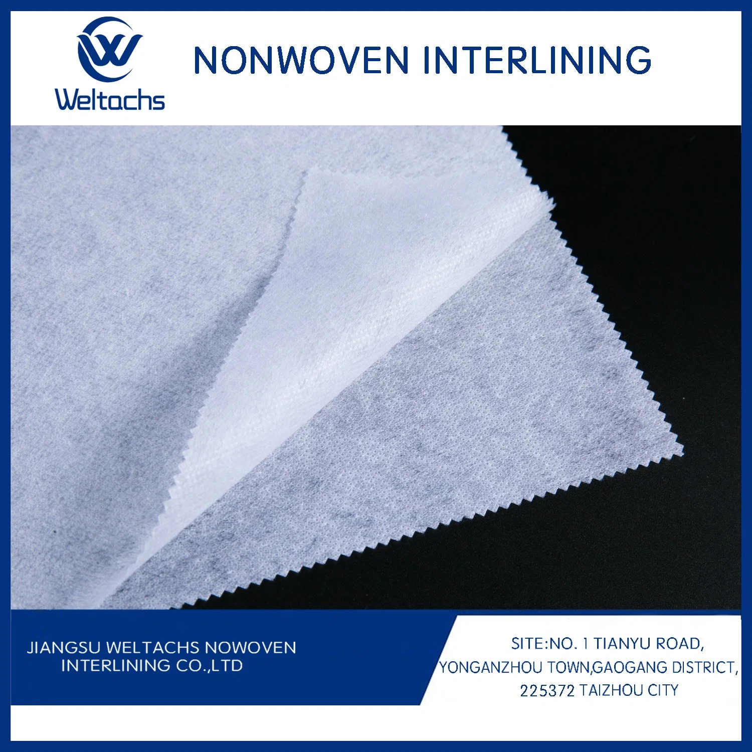 Competitive Price Self Adhesive Spunlace Mesh Nonwoven Interlining