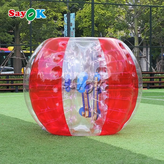 Red Color Inflatable Body Bumper Ball for Adult and Kids