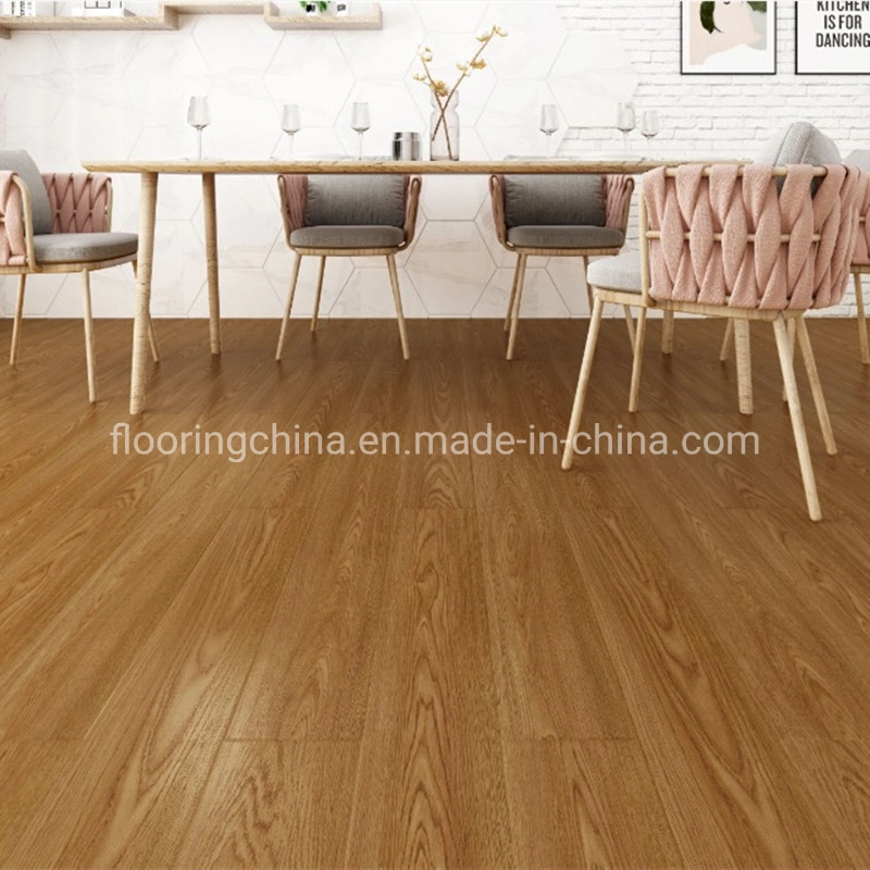 Woodgrain Decorative Wood Laminated Flooring 7mm 8mm 10mm 12mm AC2 AC3 Valinger/Unilin Click Laminate Flooring