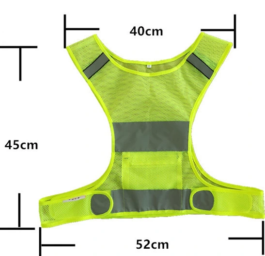 Bulk Sale Hi Vis Vest Men Women Protective Safety Vest with Pockets