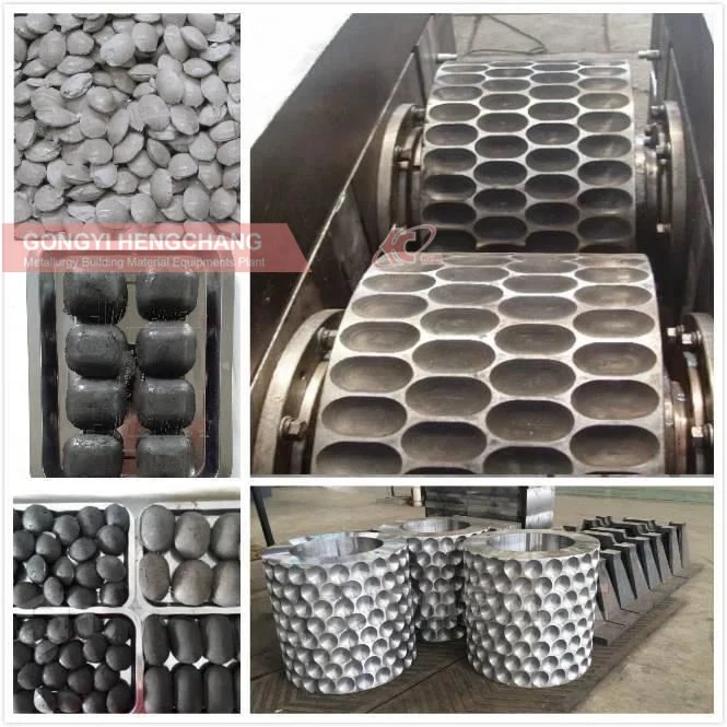 Lignite Fluorite Ore Metal Powder Steel Slag Ball Press Coal Briquette Machine