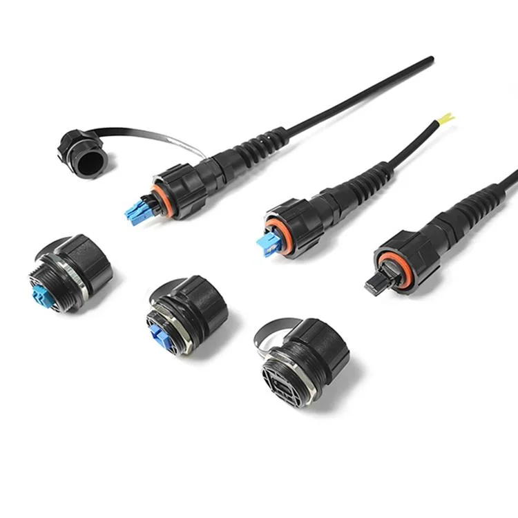 Sm Odva LC Duplex Waterproof Fiber Optic Adapter for Outdoor Patch Cord