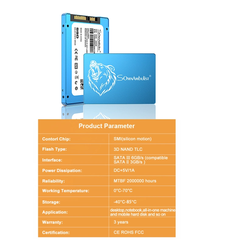 Custom OEM Logo SATA Pcie SSD ODM Brand Solid Hard Drive 2.5'' 480GB 512GB 1tb 2tb SSD Solid State Drive Hard Drive for Laptop