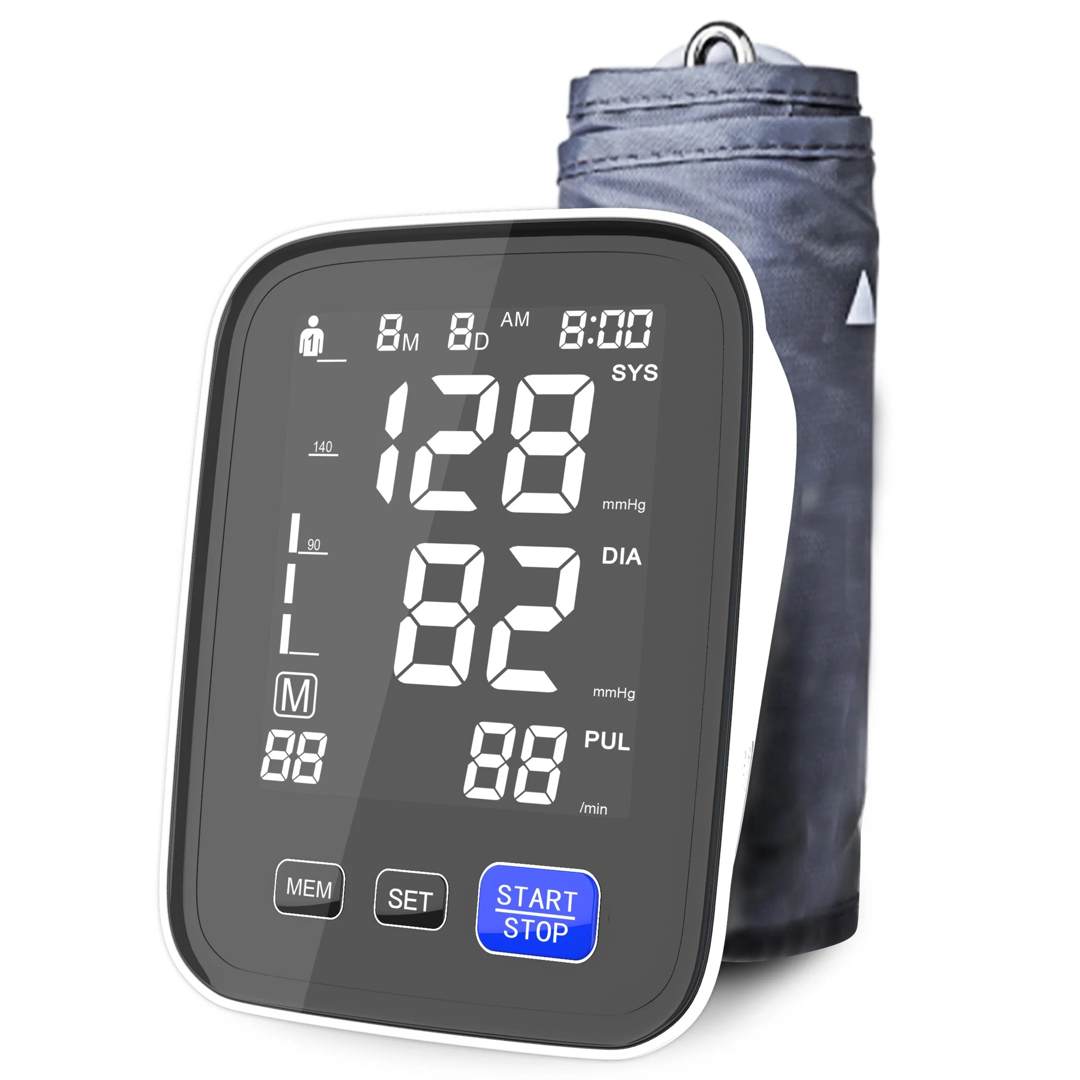 Automatic Electronic Medical Upper Arm Tensiometro Digital Blood Pressure Monitor Sphygmomanometer Monitor