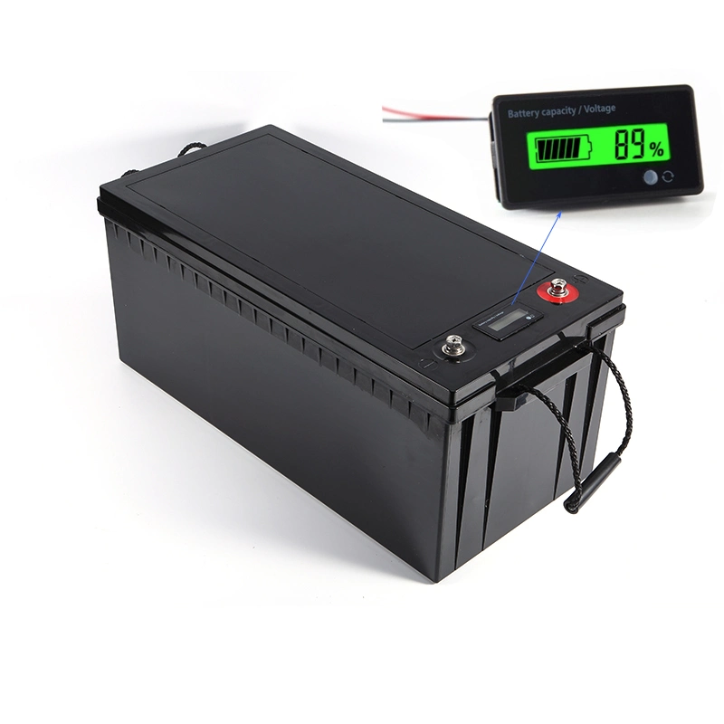 Power Bank Rechargeable LiFePO4 12V 200ah Power Bank Solar Battery for RV Boat Marine