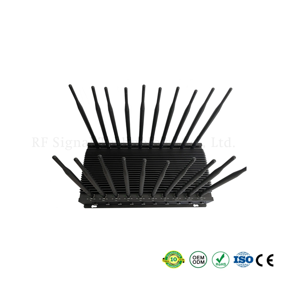 RF Signal Desktop Bands Universal GPS WiFi Mobile Phone 50-150 Meters Signal Jammer