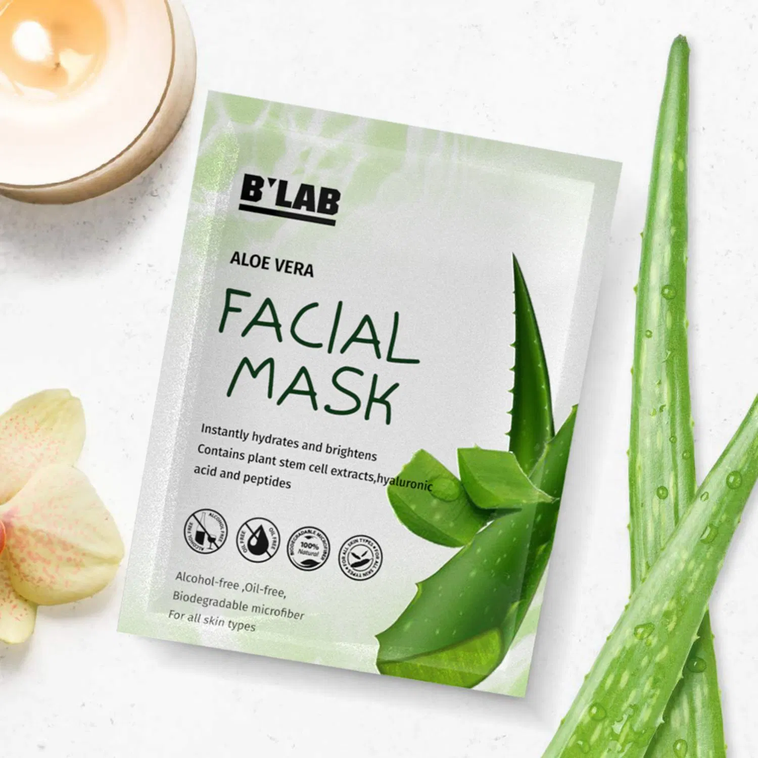 Großhandel/Lieferant Bio Natürliche Kollagen Peptide Hautpflege Gesichtsmaske