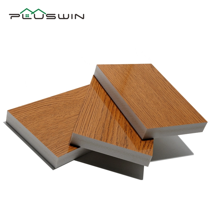 1220*2440mm Waterproof PVC Board Laminated Foam Board Wall Cladding for Furniture 24/25mm