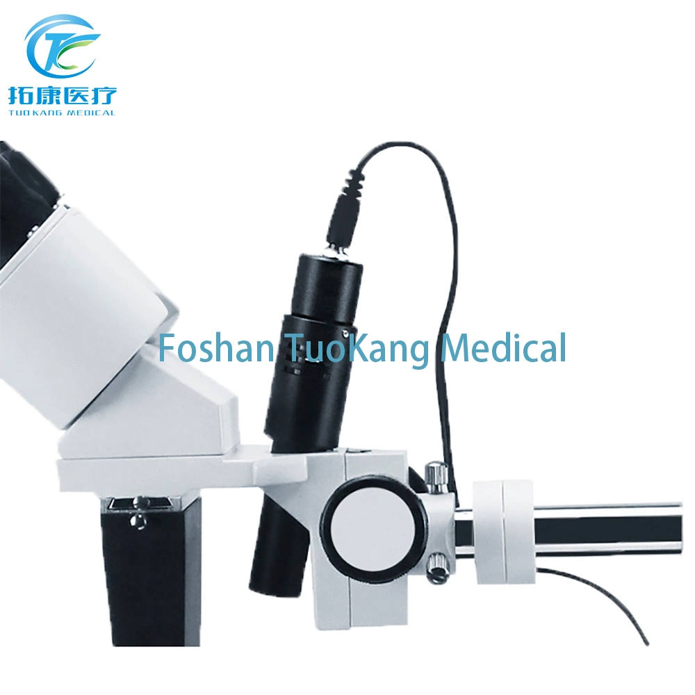 Portable LED Ophthalmic Optical Dental Endodontic Microscope of Dental Equipment Clip Type Install on Dental Unit Chair