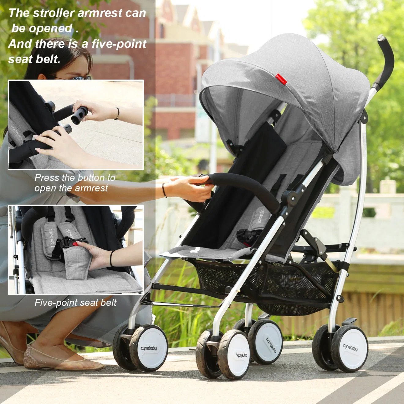 2023 New Arrivals Hot Mom Lightweight Luxury High quality/High cost performance Baby Travel Pram Stroller for Baby Carrier