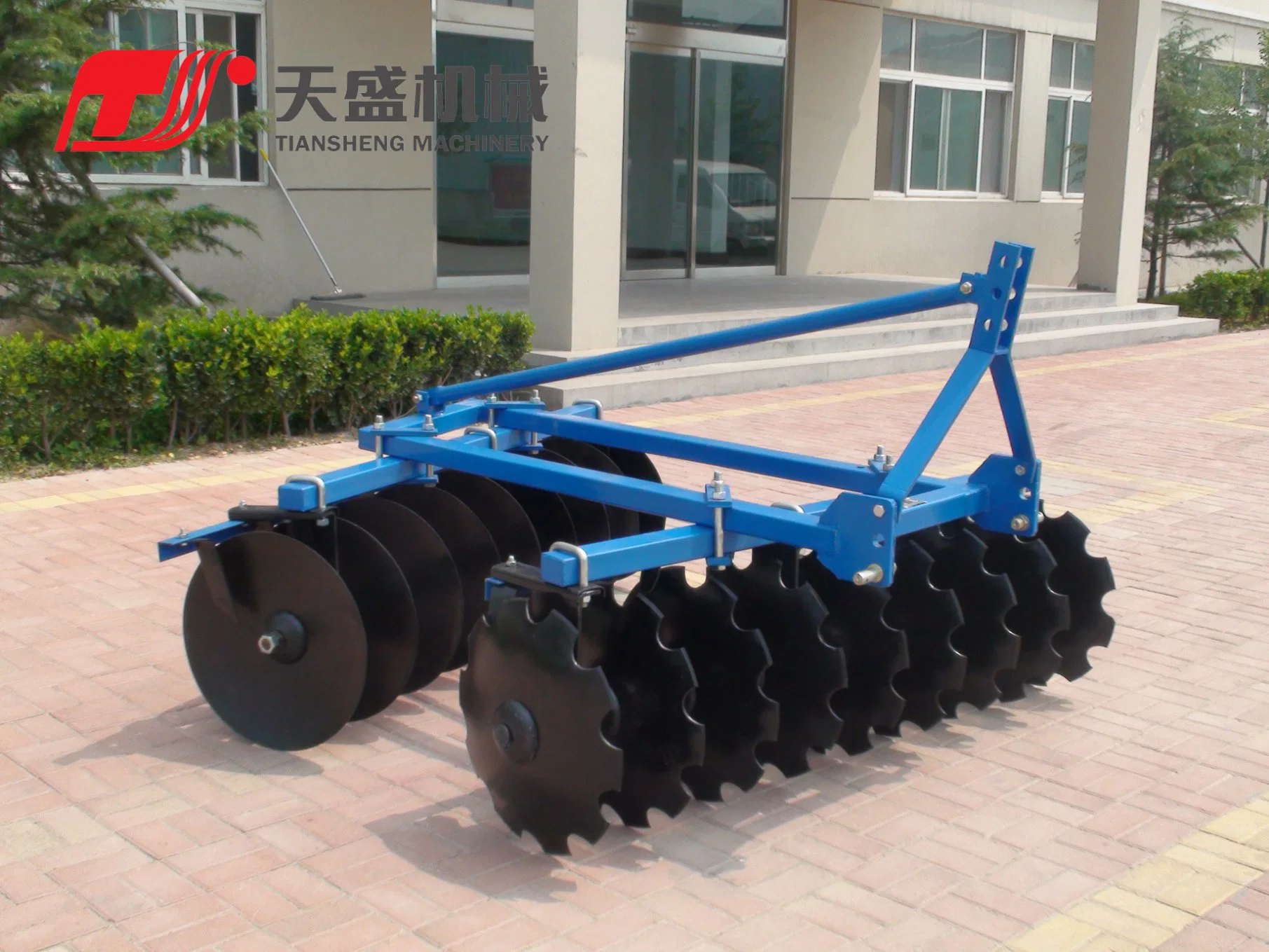 Factory Seedbed Preparation Post-Tillage Broken Soil Mounted Middle Duty Disc Harrow