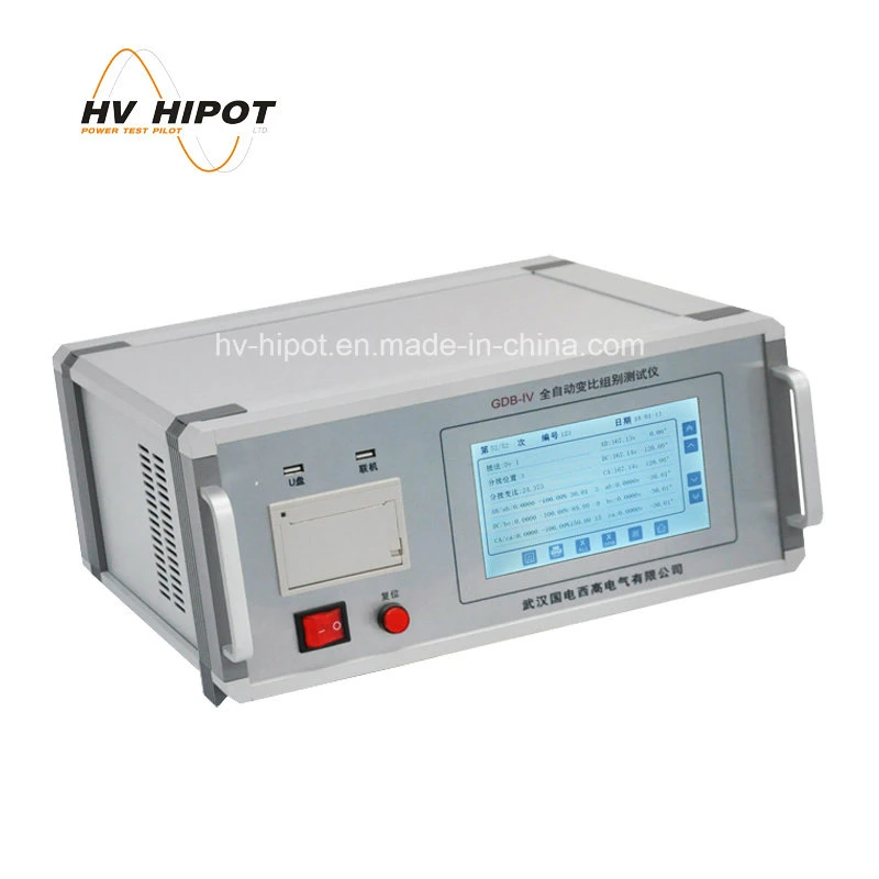 HVHIPOT GDB-IV Three-phase Transformer Turn Ratio Tester