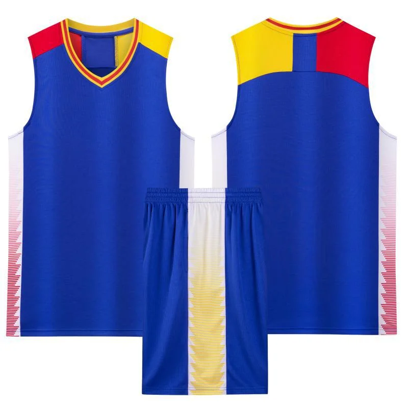 New Style Basic Cheap Quick Dry Dri Fit Basketball Jersey and Shorts Uniform Set Suits