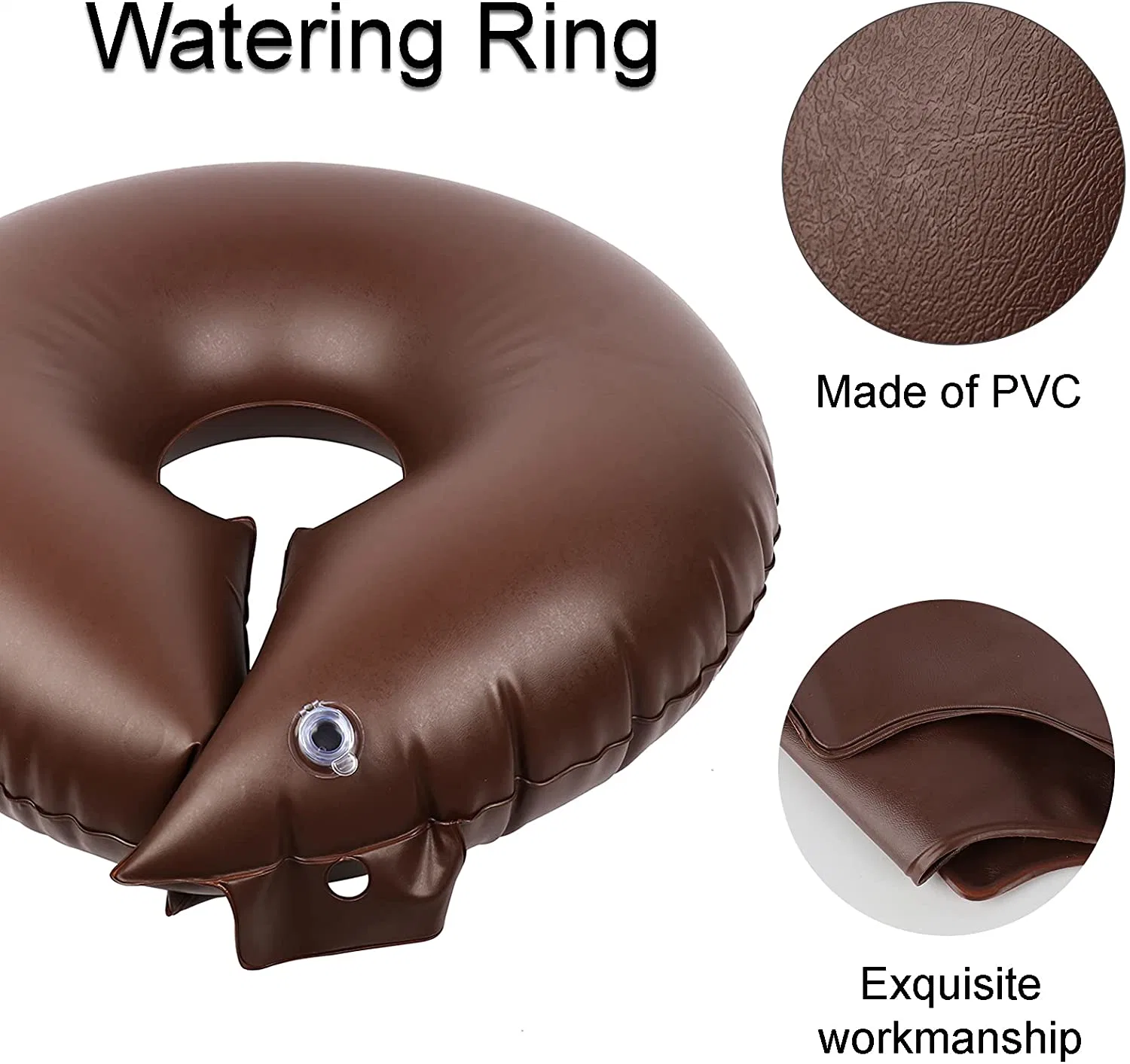 Durable PVC Tarpaulin Slow Drip Irrigation Ring Bag for Watering Trees