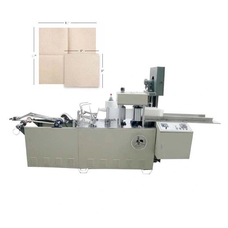 Dl-Z250 Paper Napkin Facial Tissue Folding Cutting Machine