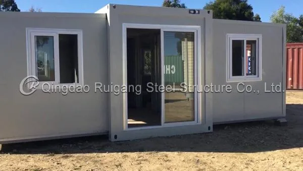 Modern Tiny Hotel Villa Portable Modular Insulated 2 Bedroom Luxury Prefab Expandable Container House