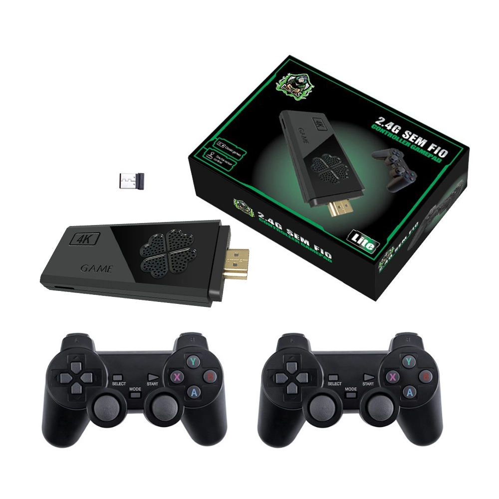 Commerce de gros classique de la console de jeu vidéo HD 3500 10000 Mini jeu portable 4K Retro Stick Console de jeu