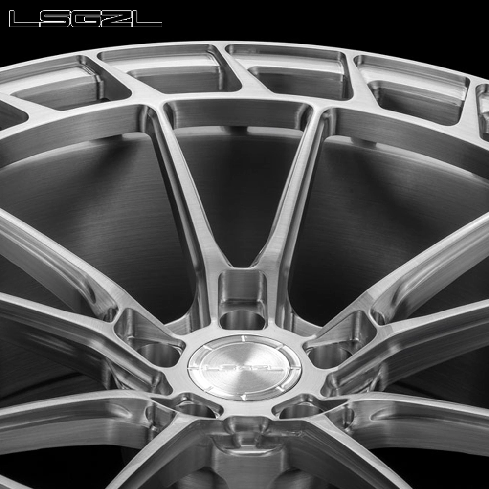 Lsgzl Monoblock Matt Black Räder für Mercedes Felgen Räder